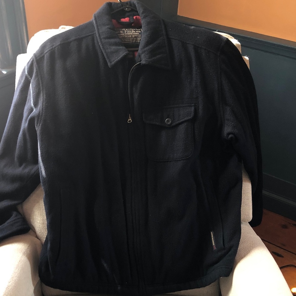 Abercrombie & Fitch Men's Navy Jacket